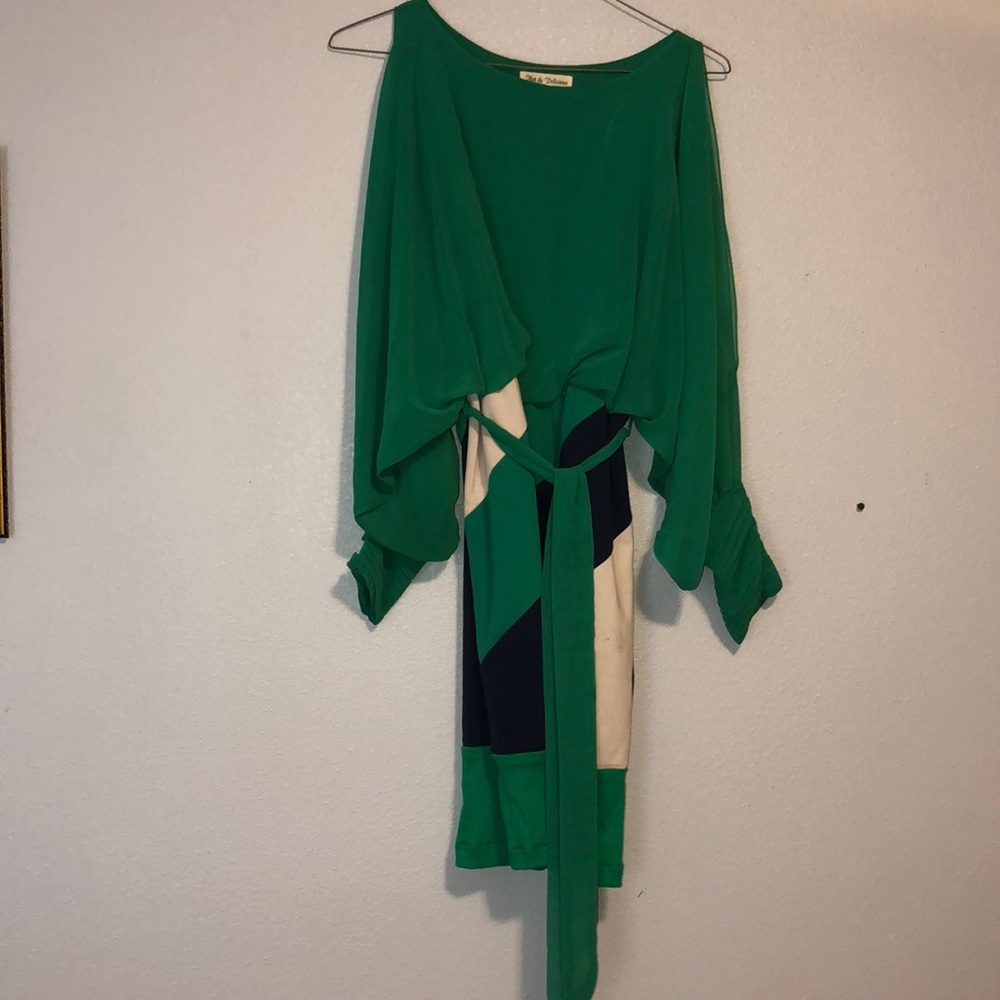 Green dress